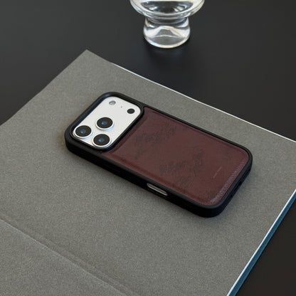 「Chinoiserie」Red Pine PU Phone Case