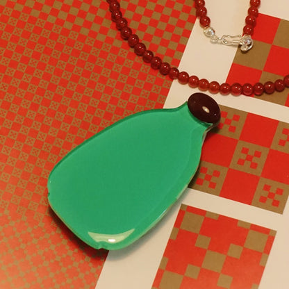 「Chinoiserie」Snuff Bottle Natural Agate MagSafe Phone Holder