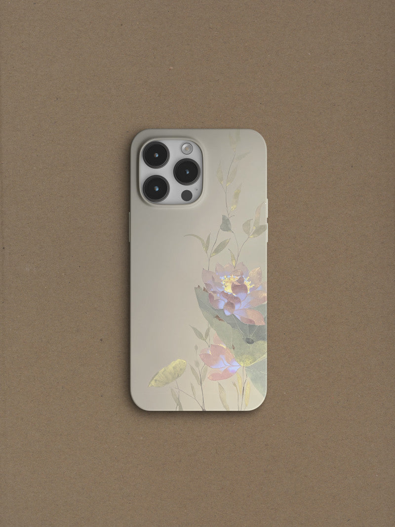 ChinoiserieSummer Lotus Printed Phone Case | Phone Case | Three Fleas ChinoiserieSummer Lotus Printed Phone Case | Phone Case | Three Fleas