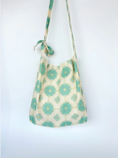 [Chinoiserie] Traditional Auspicious Pattern Tote Bag