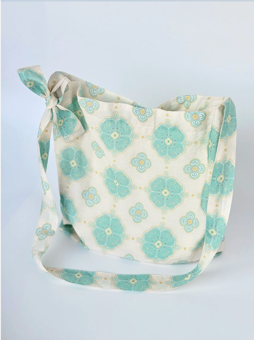 [Chinoiserie] Traditional Auspicious Pattern Tote Bag