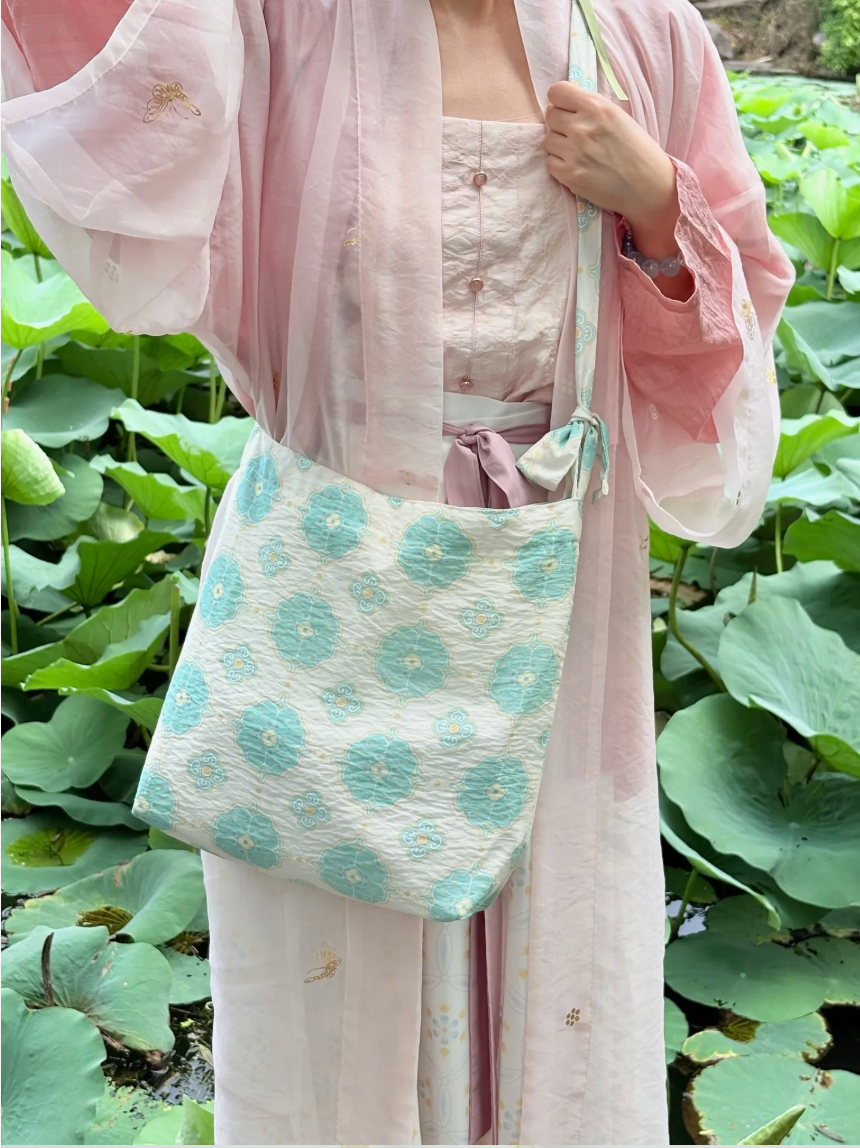 [Chinoiserie] Traditional Auspicious Pattern Tote Bag