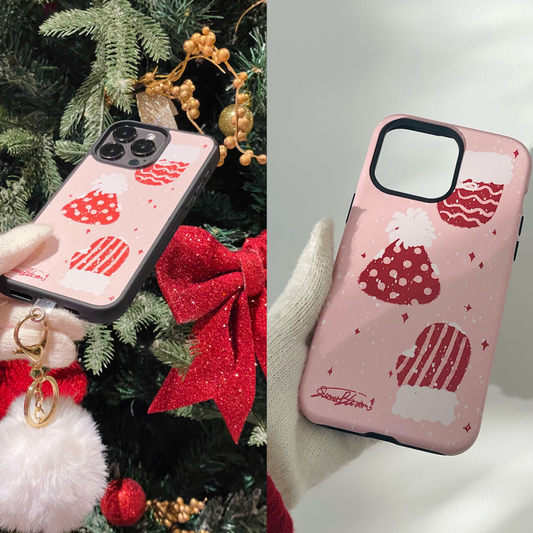 Christmas Gloves Printed Phone Case