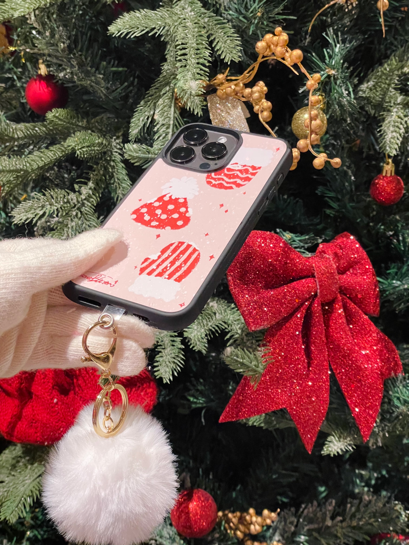 Christmas Gloves Printed Phone Case