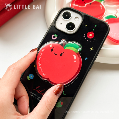 Christmas Red Apple MagSafe Printed Phone Case