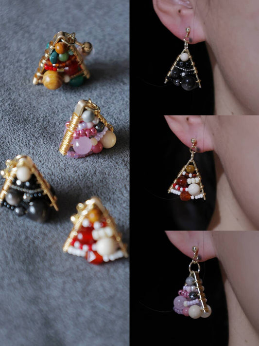 Christmas Tree Earrings