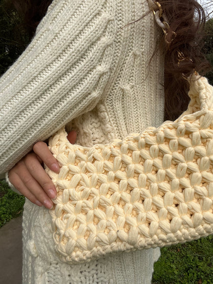 Handmade Classic Crochet Shoulder Bag