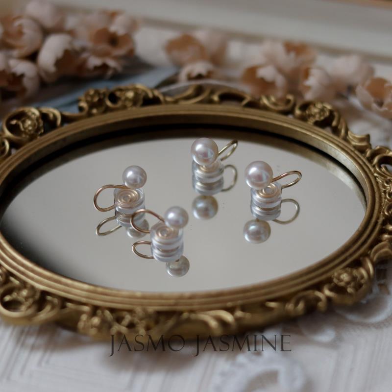 Classic White Freshwater Pearl Earrings