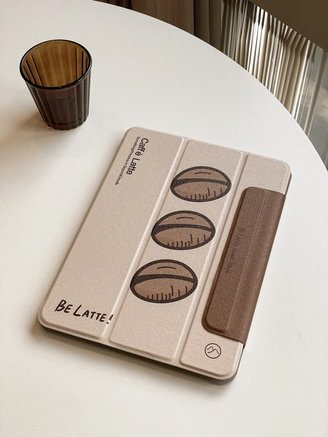 Coffee Beans Printed Aesthetic iPad Case