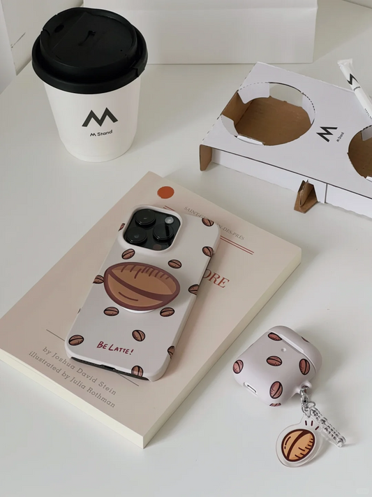 Coffee Beans Printed Phone Case