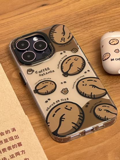 Coffee Dreamer Beans Printed Phone Case