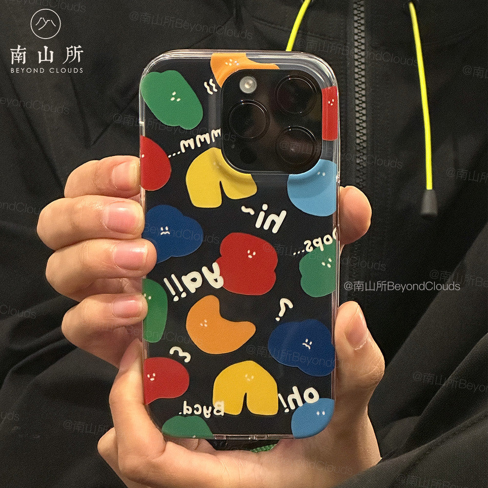 Color Blocks Printed Phone Case