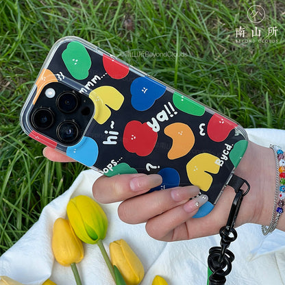 Color Blocks Printed Phone Case