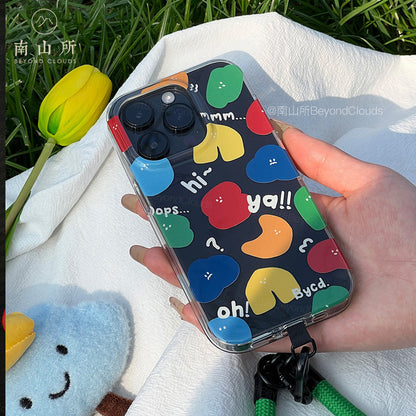 Color Blocks Printed Phone Case