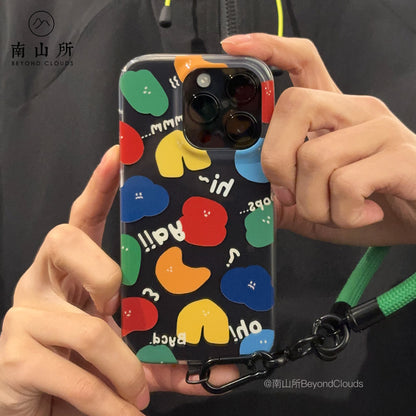 Color Blocks Printed Phone Case