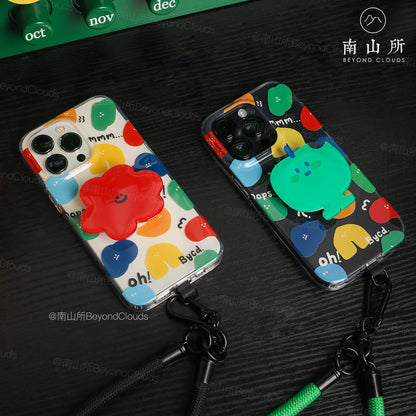 Color Blocks Printed Phone Case