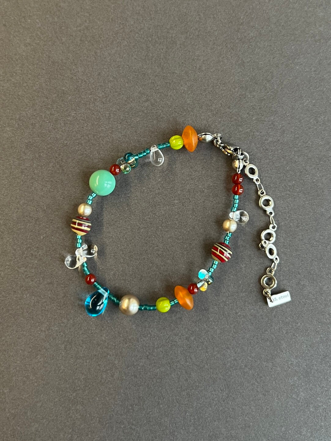 Colorful Summer Beaded Bracelet | Bracelet | Three Fleas