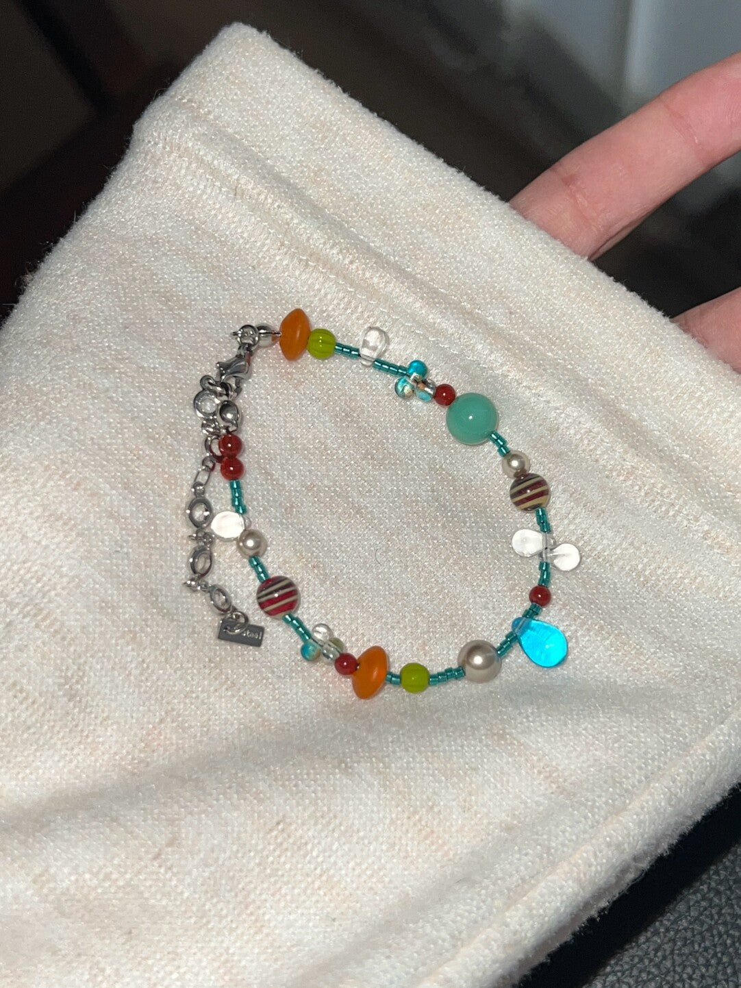 Colorful Summer Beaded Bracelet | Bracelet | Three Fleas