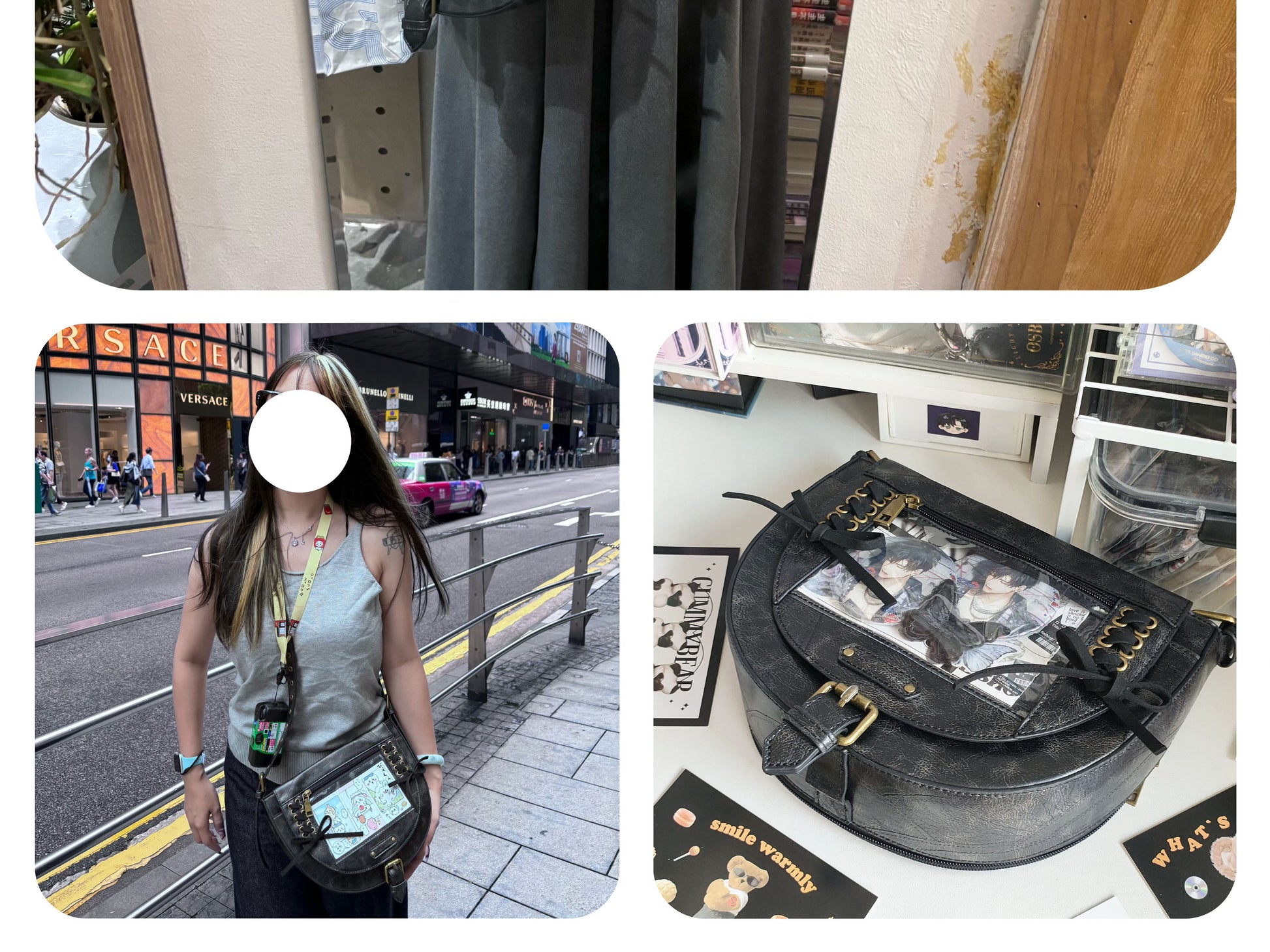 Cowboy Style Denim Saddle Ita Bag | Bag | Three Fleas