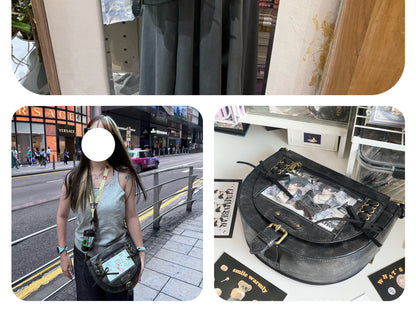 Cowboy Style Denim Saddle Ita Bag | Bag | Three Fleas