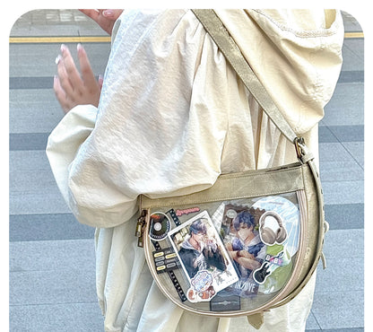 Cowboy Style Denim Saddle Ita Bag | Bag | Three Fleas