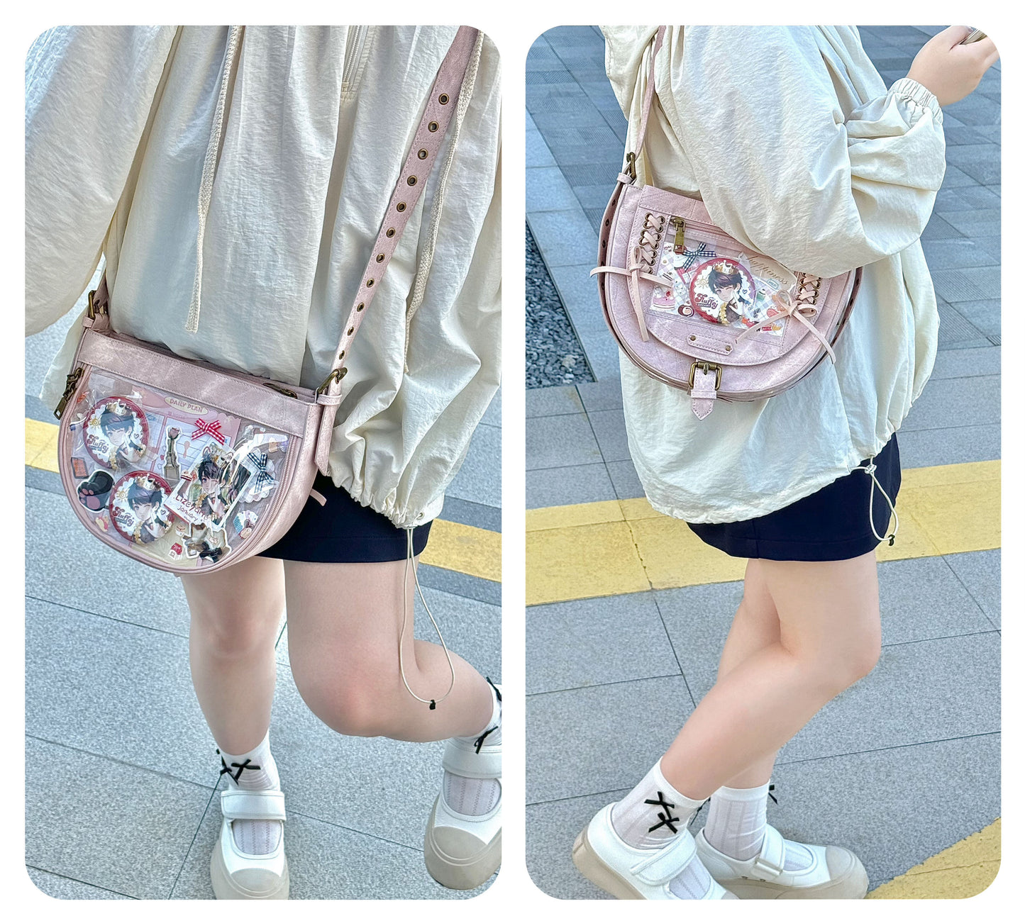Cowboy Style Denim Saddle Ita Bag | Bag | Three Fleas
