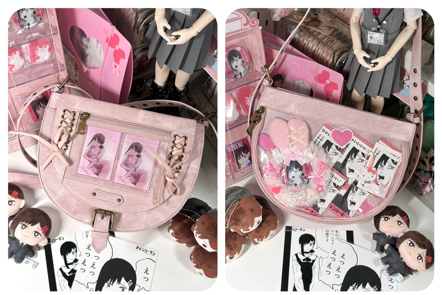 Cowboy Style Denim Saddle Ita Bag | Bag | Three Fleas