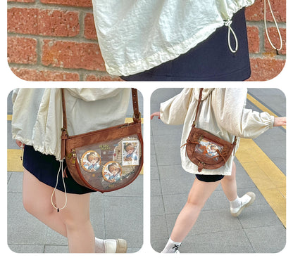 Cowboy Style Denim Saddle Ita Bag | Bag | Three Fleas