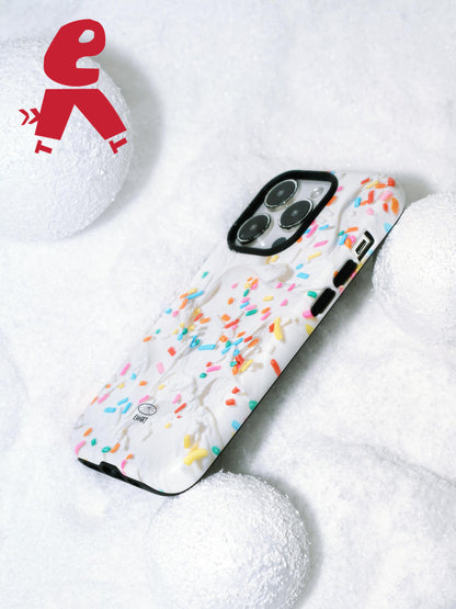 Cream Cake Printed Double Layer Phone Case