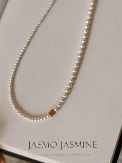 Crystal Pearl Necklace