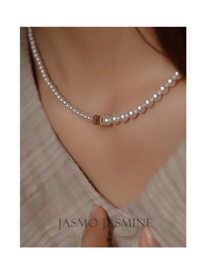 Crystal Pearl Necklace