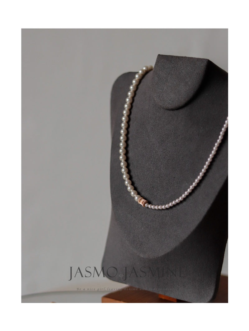 Crystal Pearl Necklace