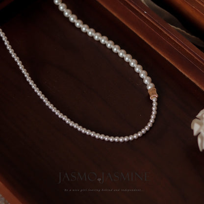 Crystal Pearl Necklace