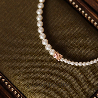 Crystal Pearl Necklace