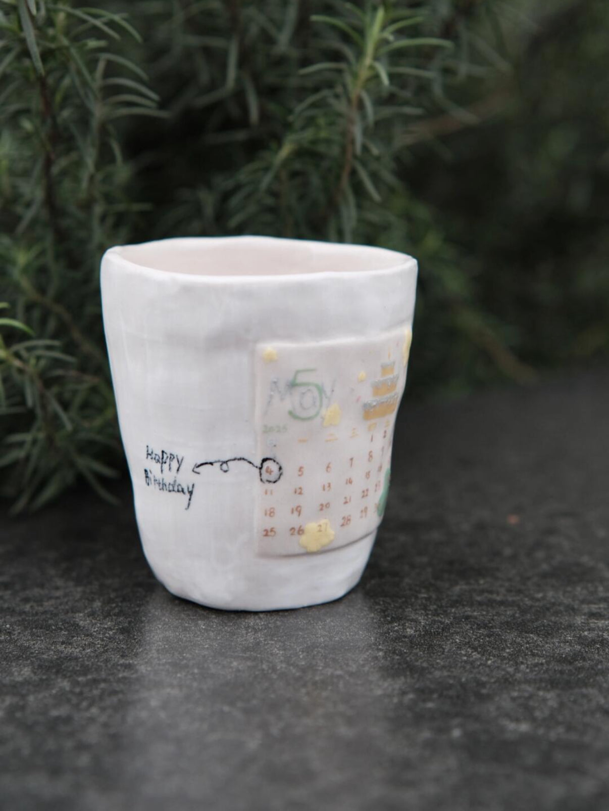 Custom Birthday Wedding Ceramic Mug