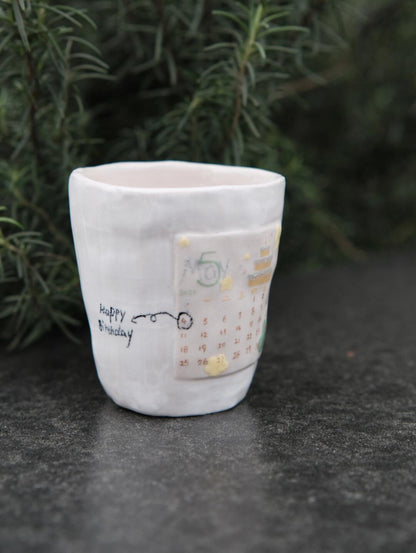 Custom Birthday Wedding Ceramic Mug