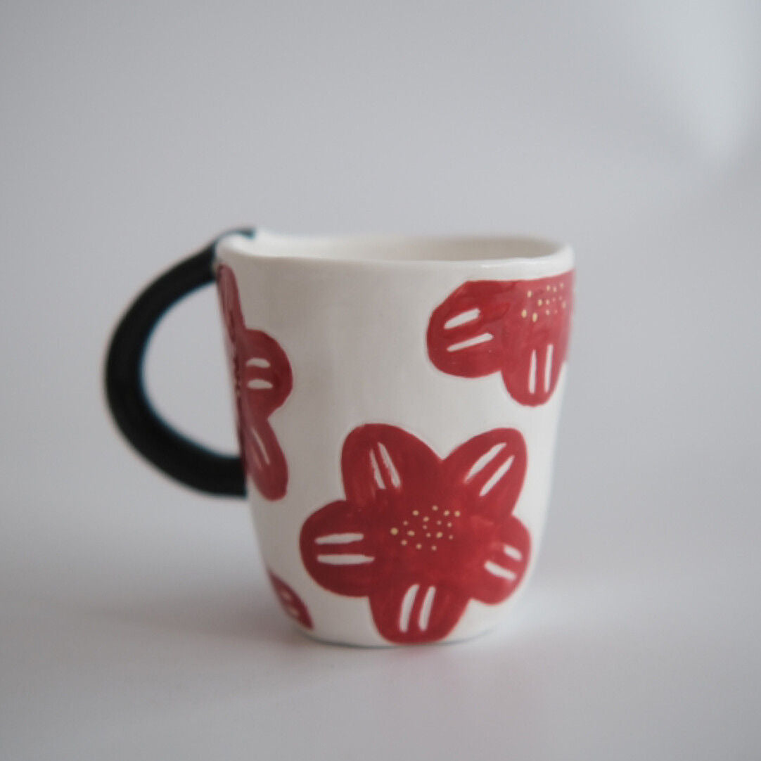 Customizable Cat-Themed Ceramic Cup