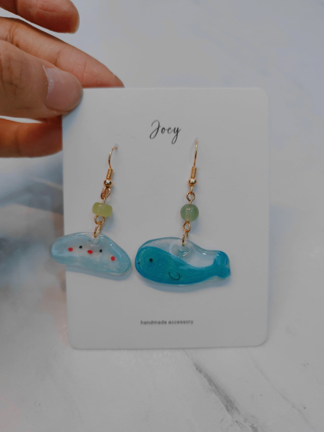 Cute Cartoon Handmade Shrink Plastic Earrings