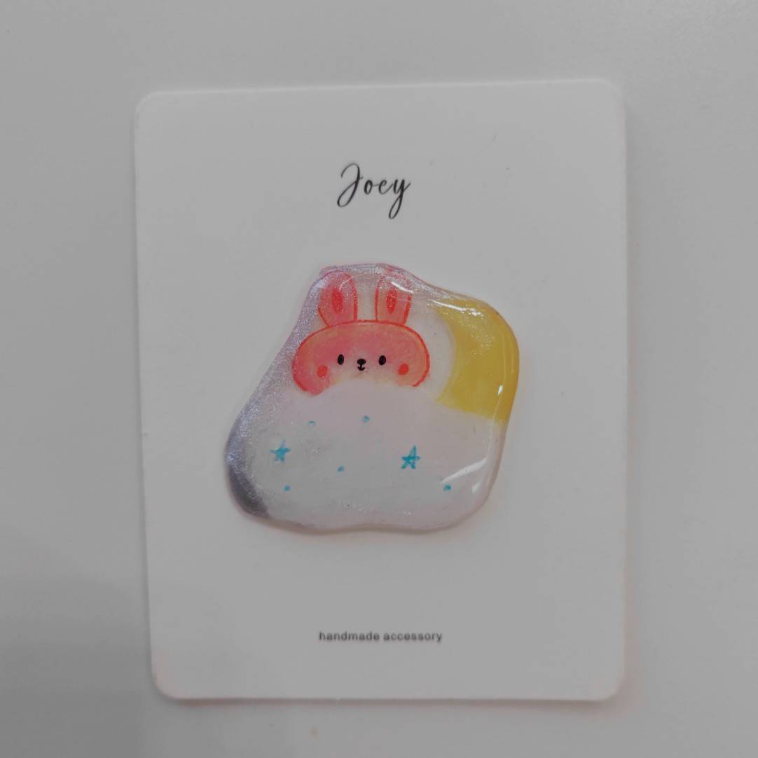 Cute Cartoon Shrink Plastic Brooch