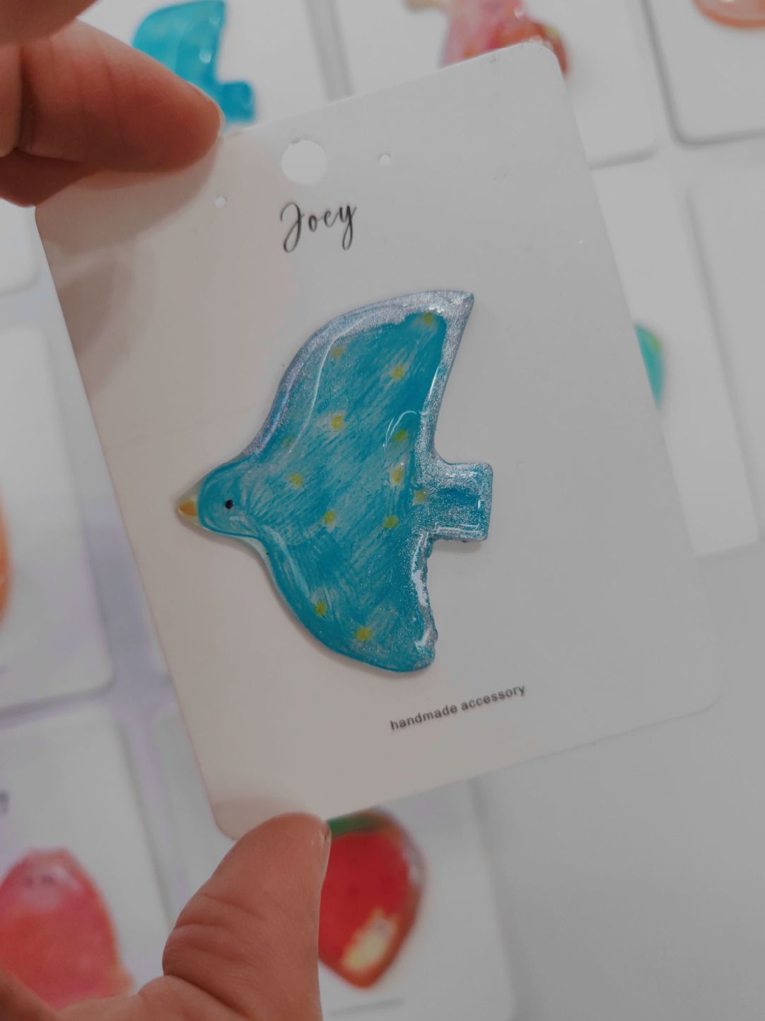 Cute Cartoon Shrink Plastic Brooch