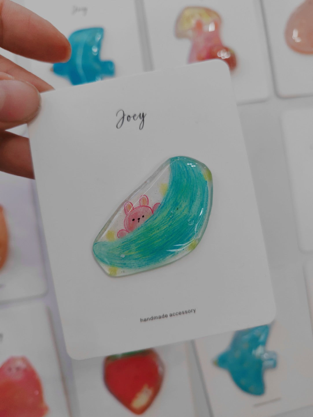 Cute Cartoon Shrink Plastic Brooch