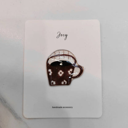 Cute Cartoon Shrink Plastic Brooch