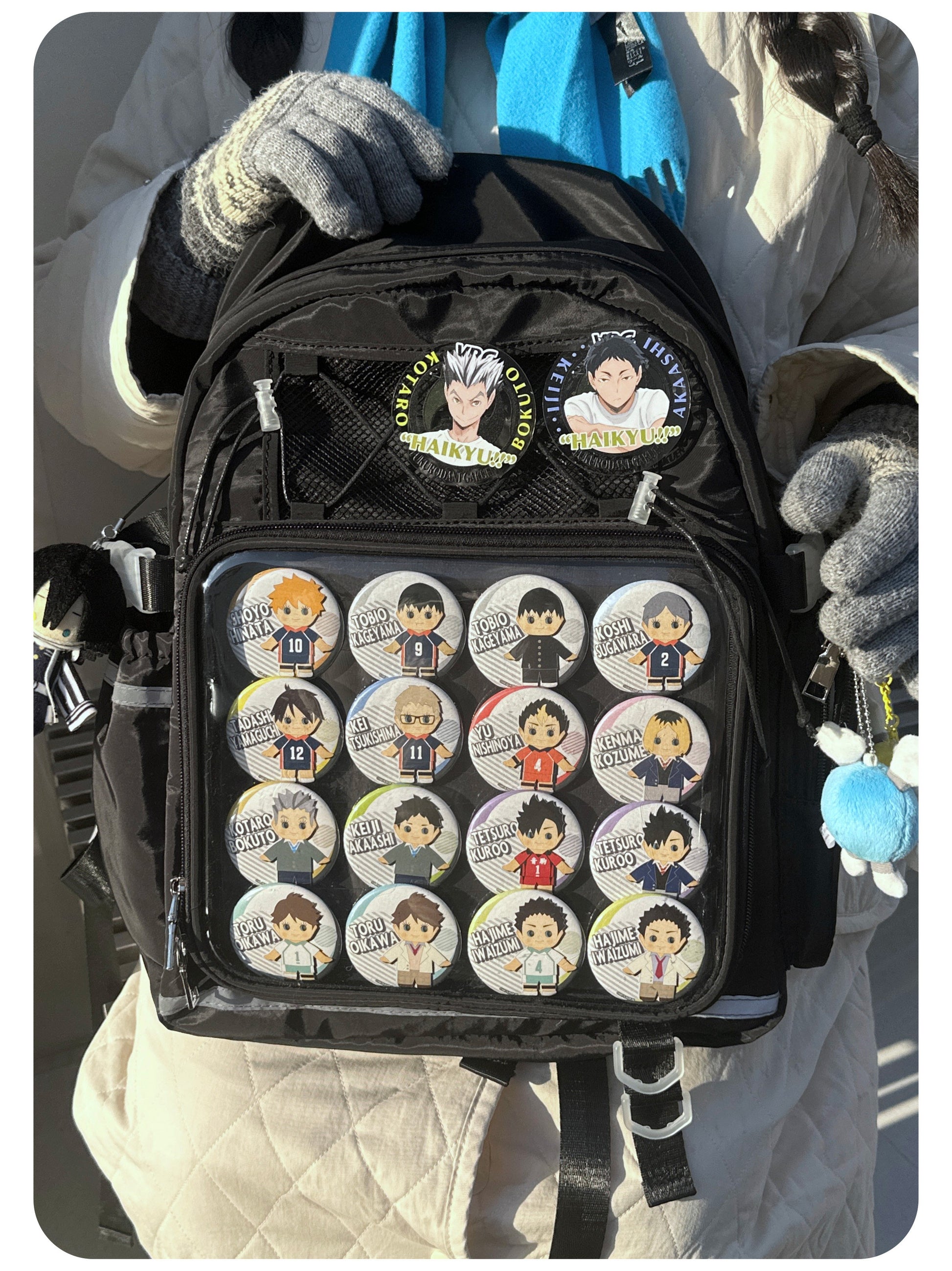 Cute Large Ita Backpack | Bag | Three Fleas