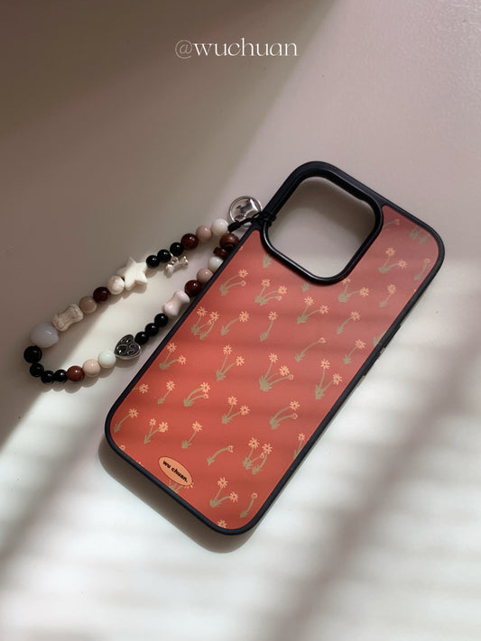 Cute Little Flower Printed Phone Case with Stand