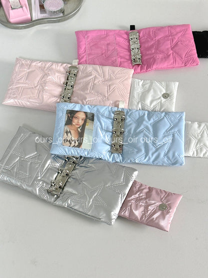 Cute Star Puff Card Organizer