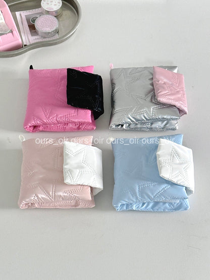 Cute Star Puff Card Organizer