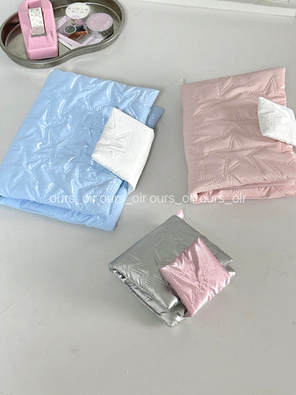 Cute Star Puff Card Organizer