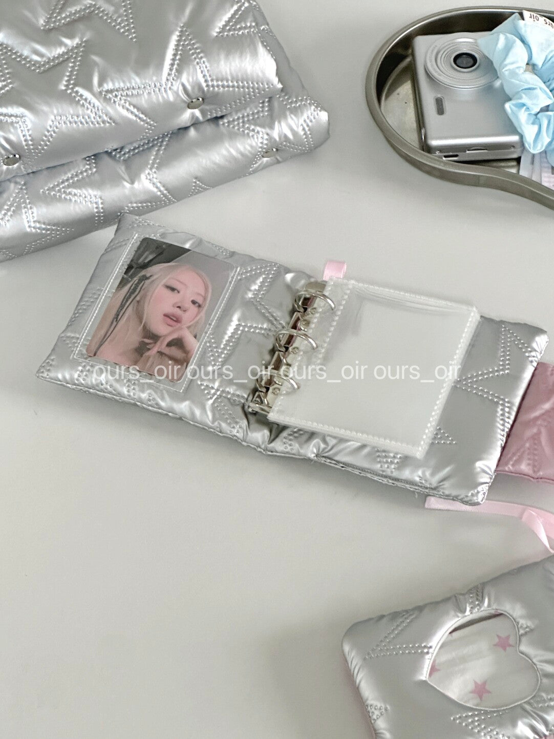 Cute Star Puff Card Organizer