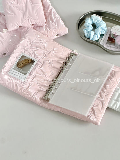 Cute Star Puff Card Organizer