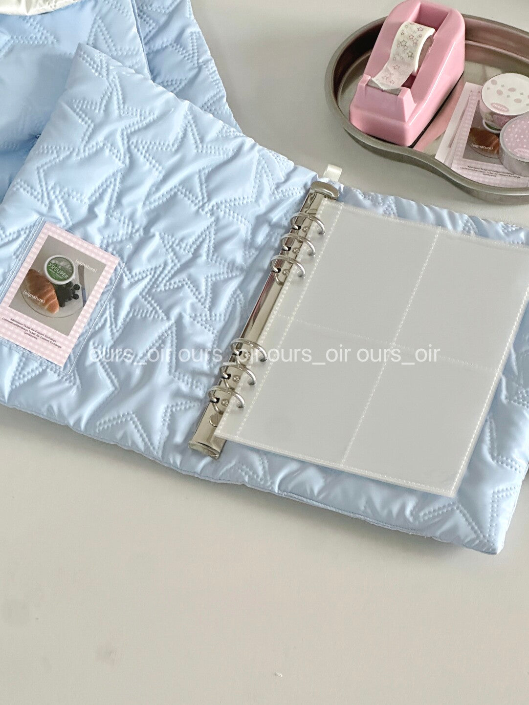 Cute Star Puff Card Organizer